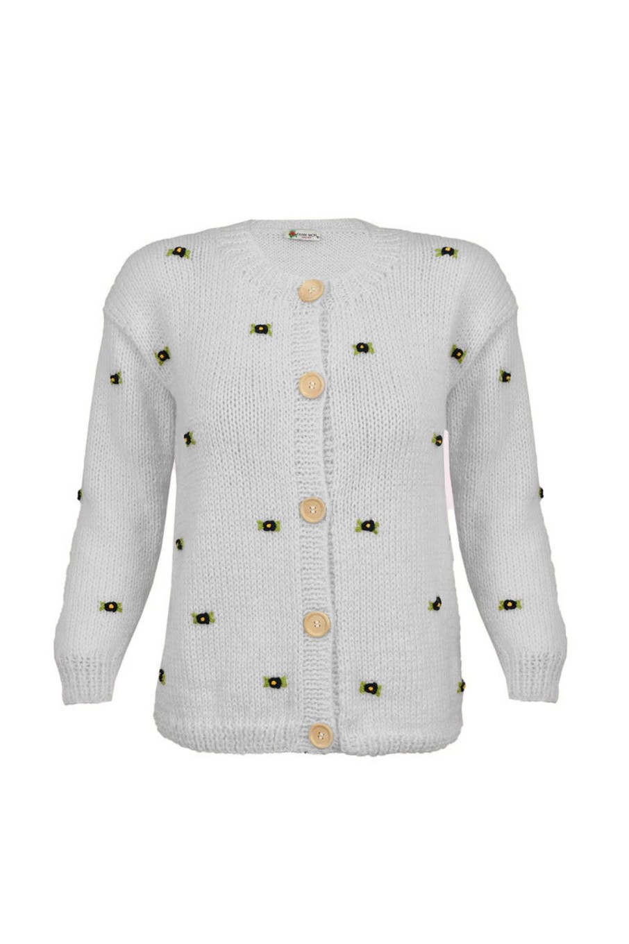 Women Fanm Mon | Muscari Wool Cardigan