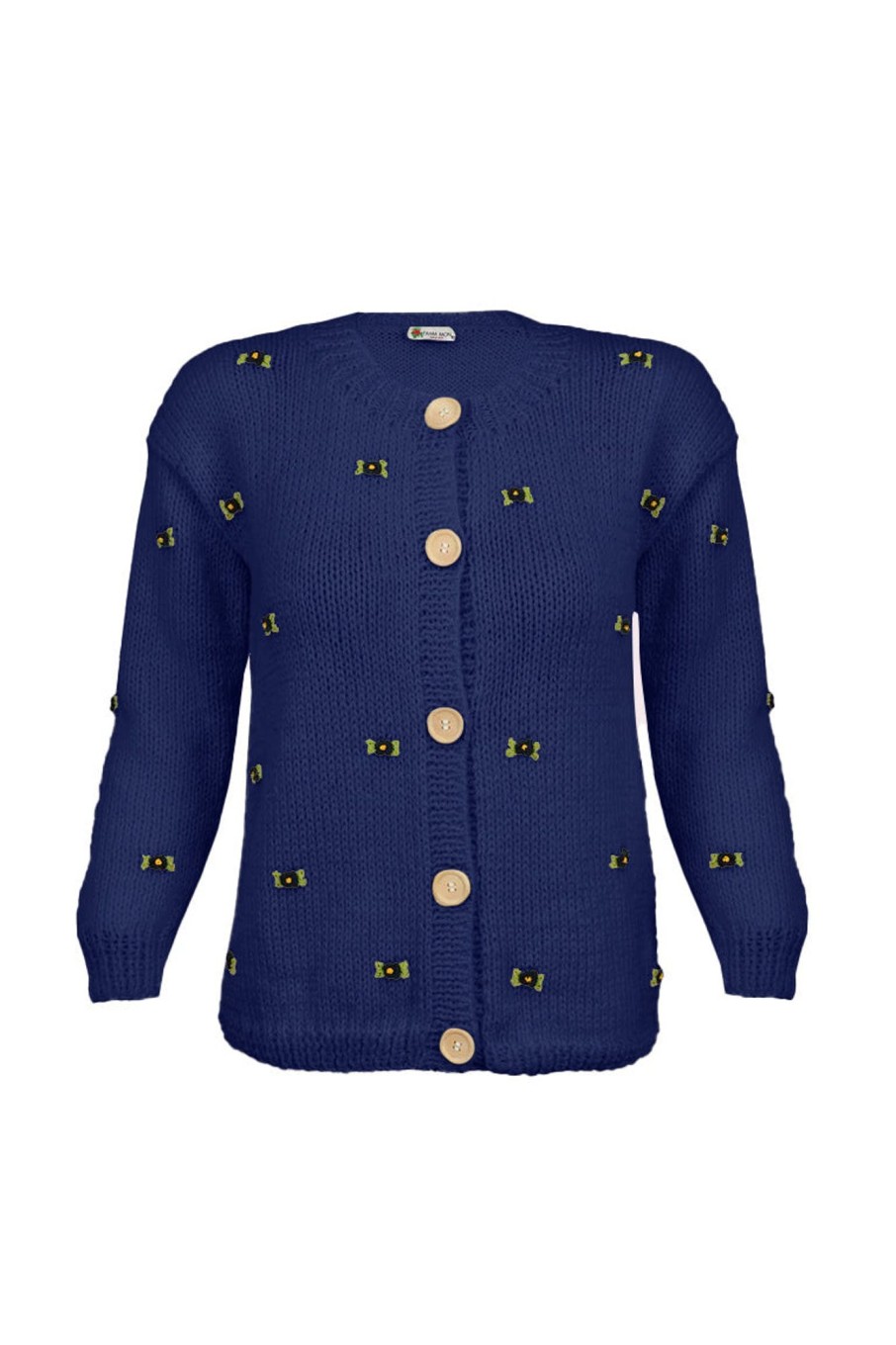 Women Fanm Mon | Muscari Wool Cardigan