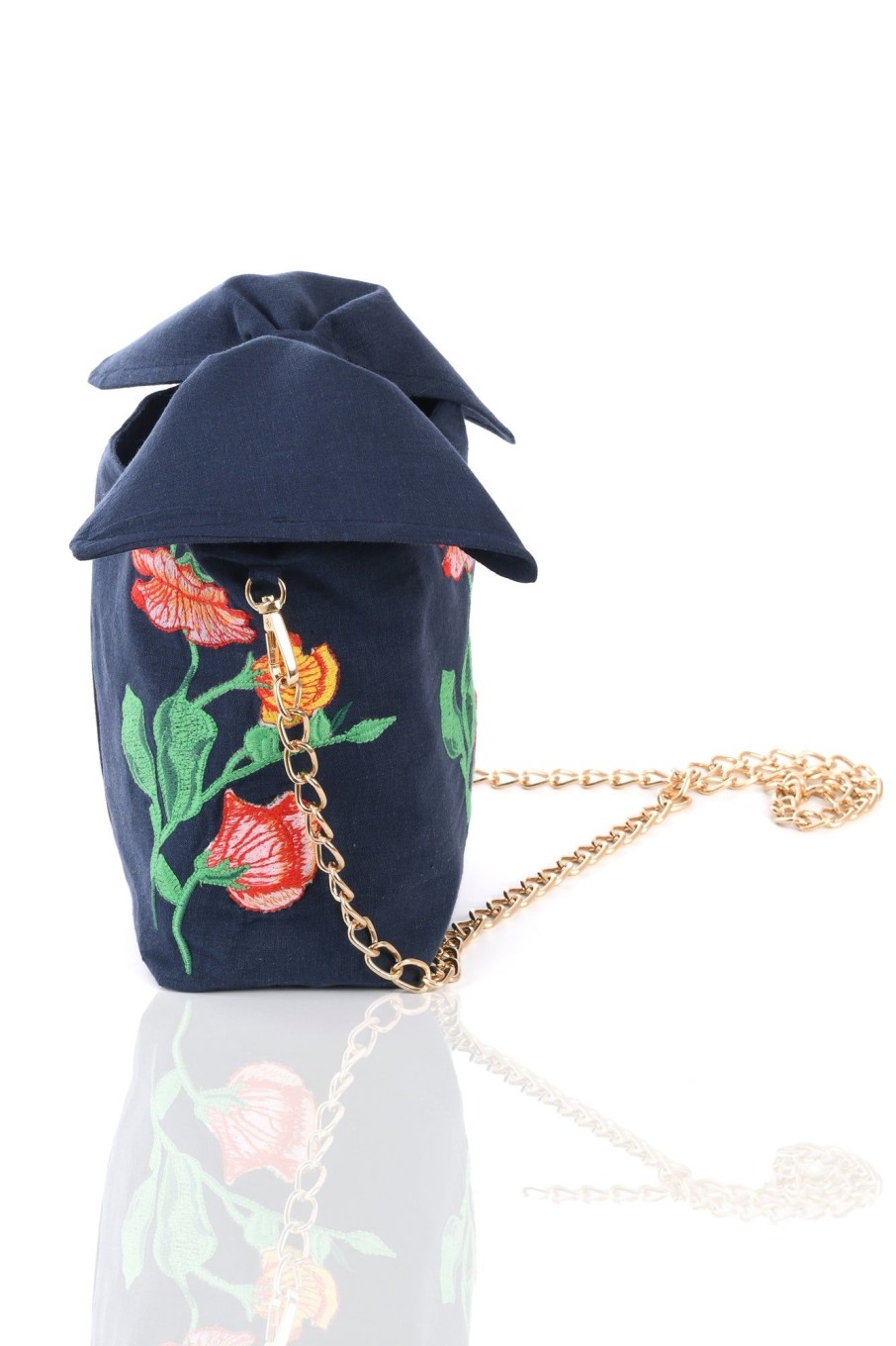 Women Fanm Mon | Pouchette Navy