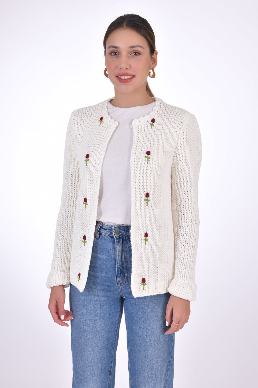 Women Fanm Mon | Tasha Cotton Cardigan