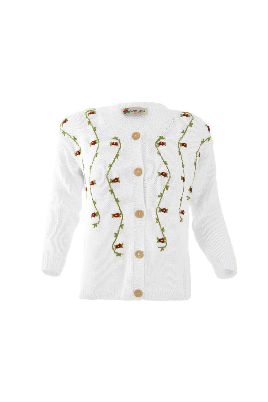 Women Fanm Mon | Clematis Cotton Cardigan